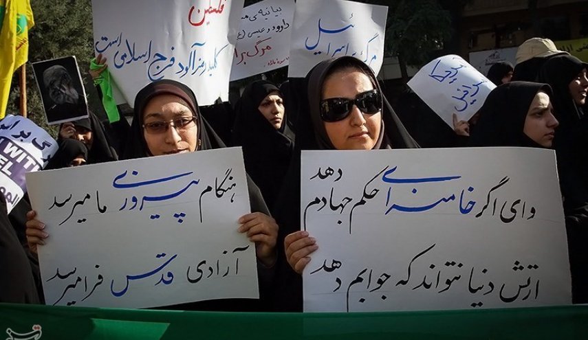  حمایت و همدردی مردم ایران با فلسطین مظلوم و قهرمان 
