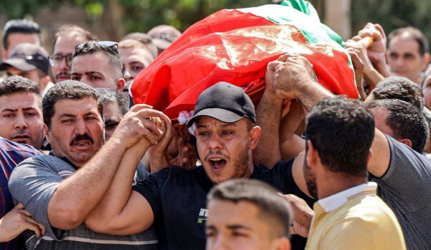 شاهد.. طوباس تشيع جثمان الشهيد صلاح صوافطة