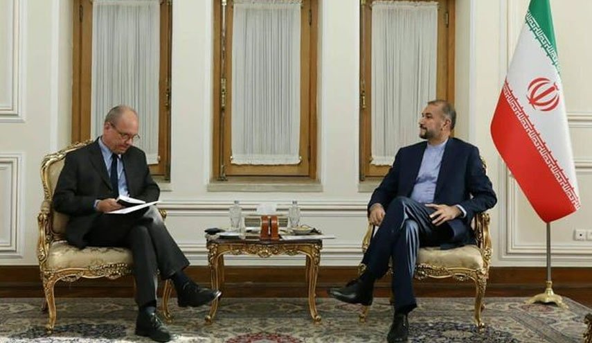 گزارش اینستاگرامی امیرعبداللهیان از پیگیری شرایط حمید نوری در سوئد