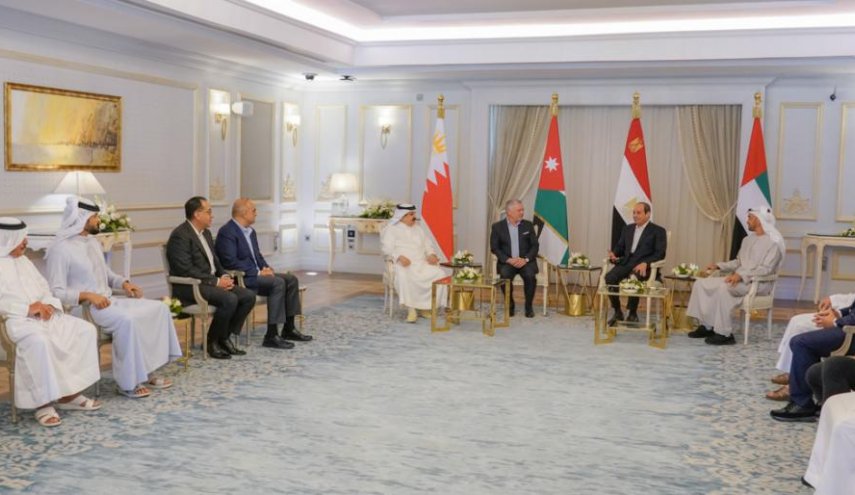 مصر.. قمة رباعية بمشاركة زعماء الإمارات والبحرين والأردن