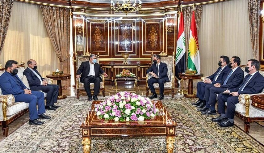 مسرور بارزاني: مستعدون لتوسيع التعاون الاقتصادي مع إيران