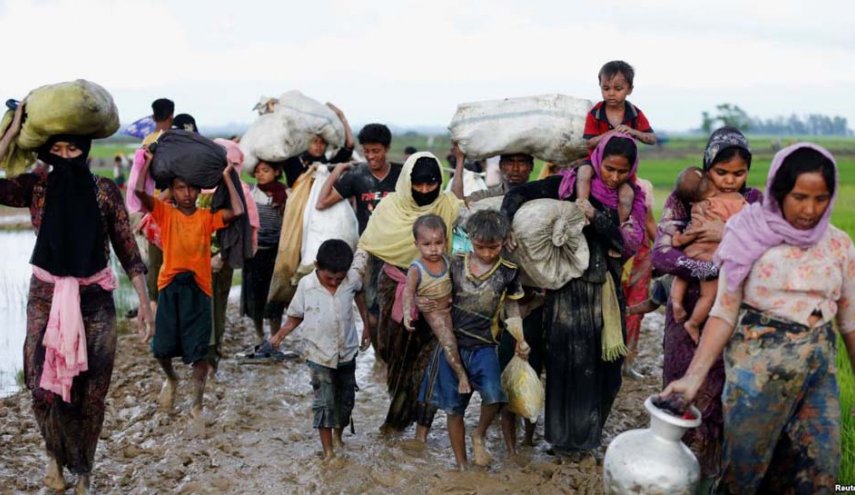 صدها هزار پناهجوی روهینگیایی در پنجمین سالگرد مهاجرت به بنگلادش به خیابان‌ها آمدند
