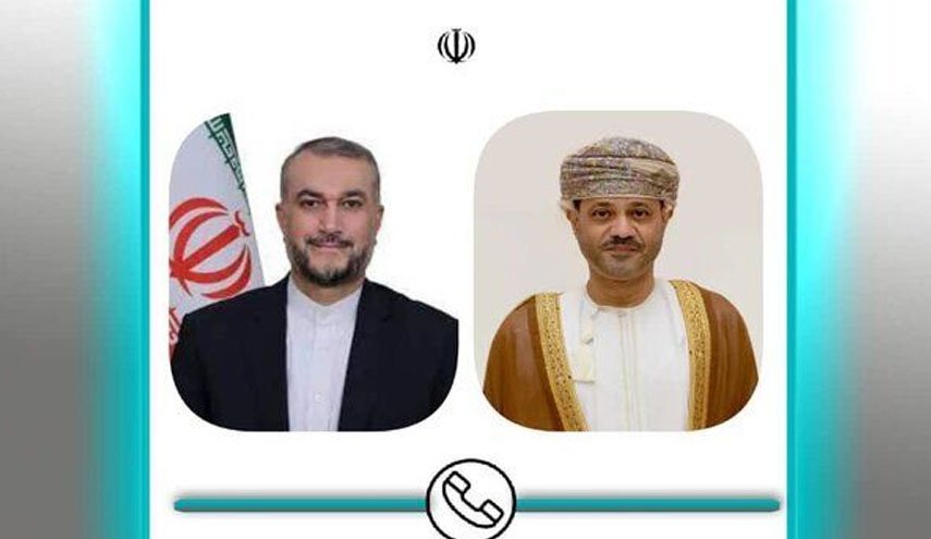 بررسی آخرین روند مذاکرات وین در گفت‌وگوی تلفنی وزرای خارجه ایران و عمان