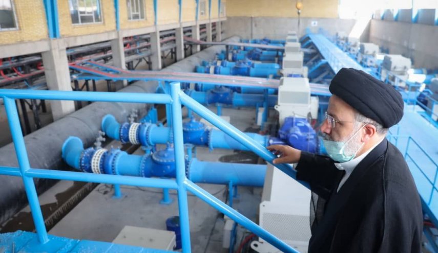 طرح بزرگ آبرسانی غدیر خوزستان با حضور رییس جمهور به بهره‌برداری رسید