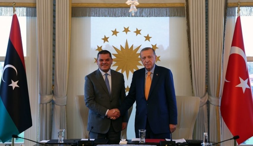 الدبيبة يلتقي أردوغان ووزير خارجية قطر لبحث حل سياسي بليبيا