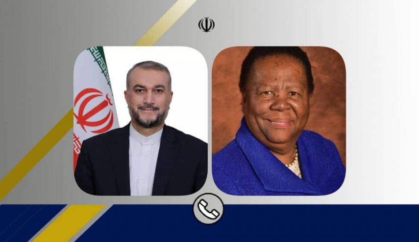 گفت وگوی تلفنی امیرعبداللهیان با وزیر امور خارجه آفریقای جنوبی 
