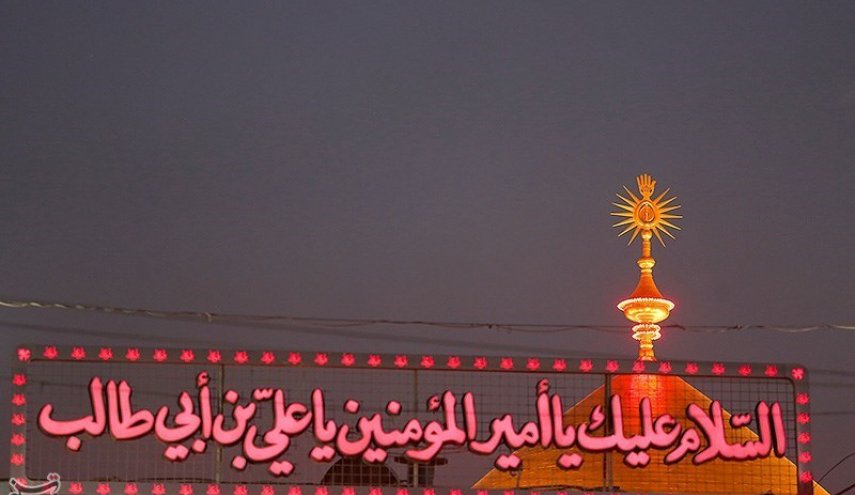 حال و هوای حرم مطهر حضرت علی (ع) در آستانه اربعین حسینی+ تصاویر