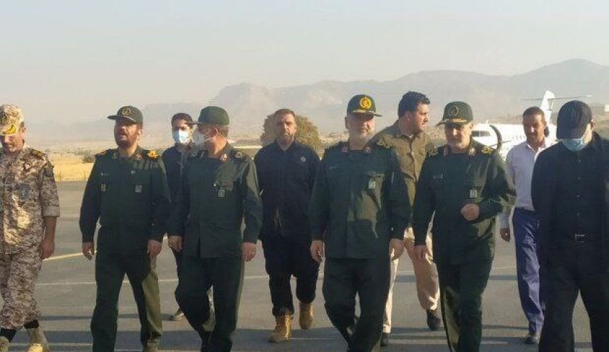 فرمانده کل سپاه پاسداران انقلاب اسلامی وارد ایلام شد