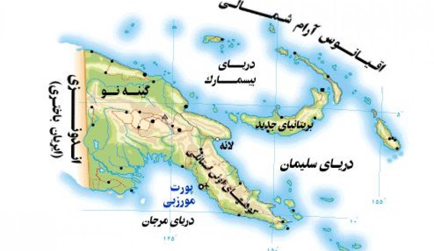 زمین لرزه ای به بزرگی هفت و شش ریشتر در شرق پاپوآ گینه نو 