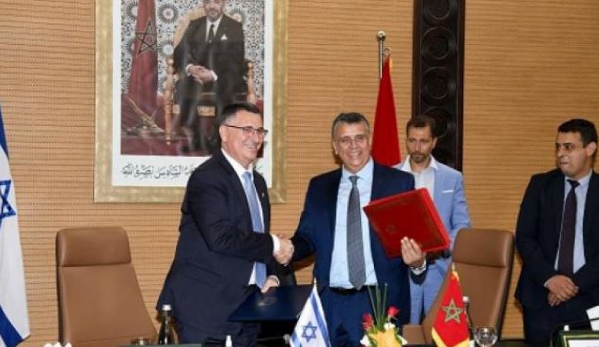 مقام نظامی ارشد مغرب عازم فلسطین اشغالی شد
