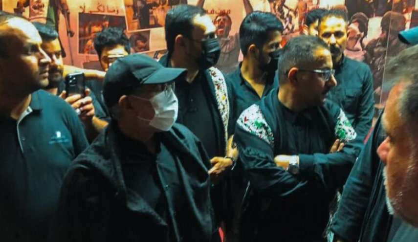 سردار قاآنی در راهپیمایی اربعین در عراق شرکت کرد
