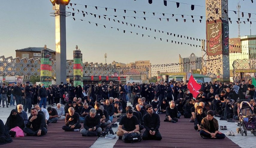 پیاده روی جاماندگان اربعین/ طنین لبیک 