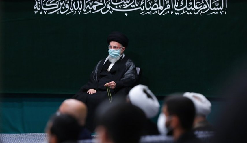 آغاز مراسم عزاداری اربعین حسینی با حضور رهبر معظم انقلاب