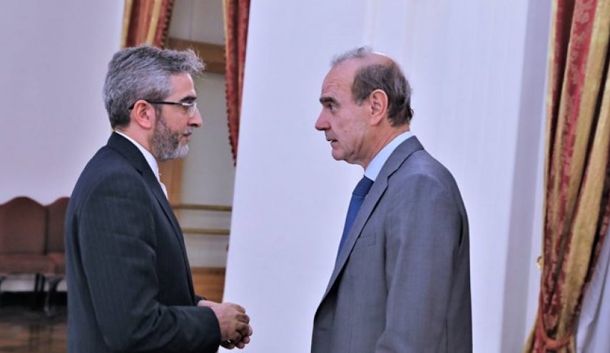 رایزنی علی باقری و انریکه مورا در نیویورک

