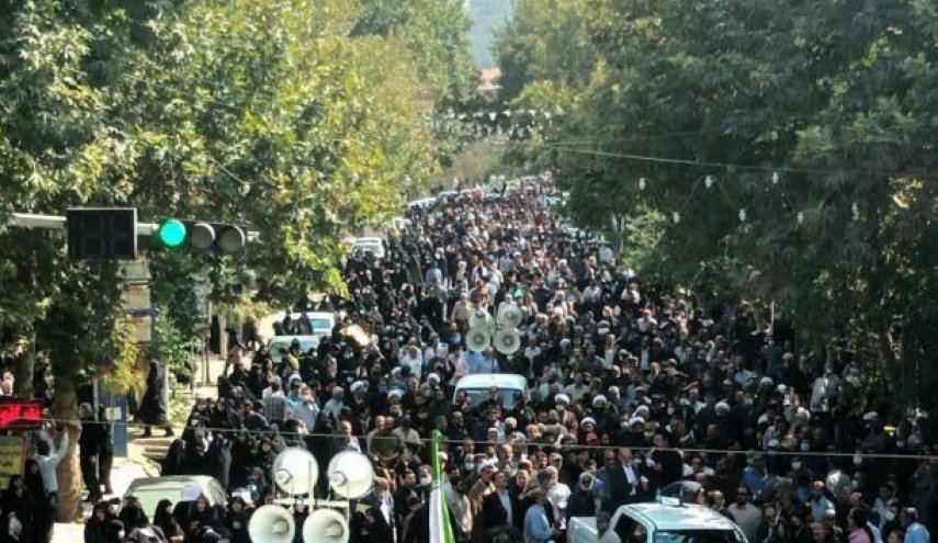 راهپیمایی مردم لرستان علیه آشوبگران + تصاویر