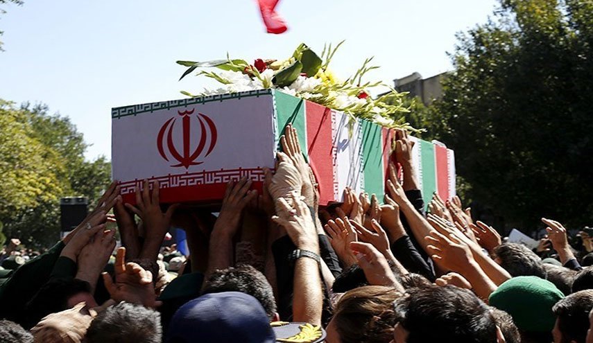 مراسم تشییع شهید «حسین اجاقی» در تبریز+ تصاویر
