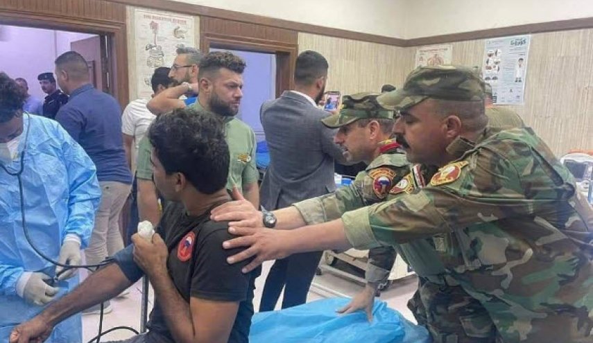 درگیری های بغداد ۱۳۳ زخمی برجای گذاشت