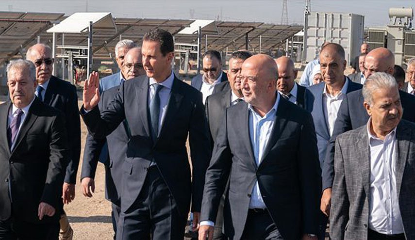 هذا ما قاله الرئيس الأسد عند اطلاق مرحلة التشغيل الأولى لمشروع الطاقة الكهروضوئية