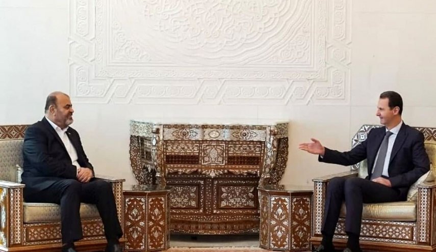 رستم قاسمی با بشار اسد دیدار کرد