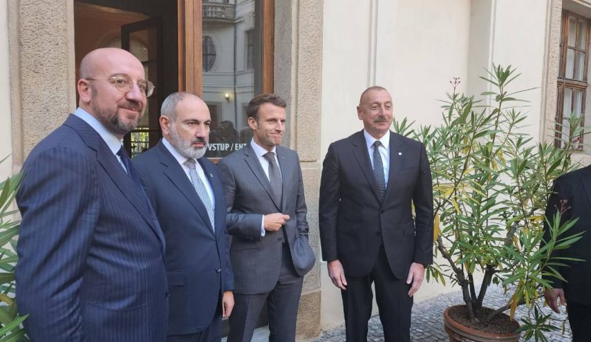 دیدار سران جمهوری آذربایجان و ارمنستان در پراگ
