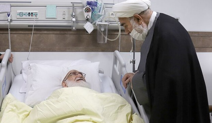 رئیس دفتر رهبر انقلاب از آیت‌الله نوری همدانی عیادت کرد