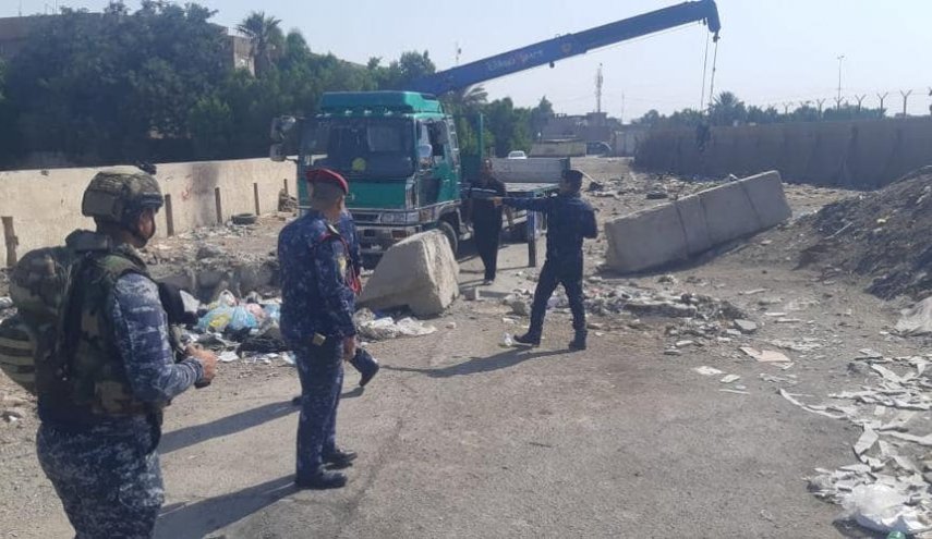 اعادة فتح طريق 'حيوي'في جانب الكرخ ببغداد