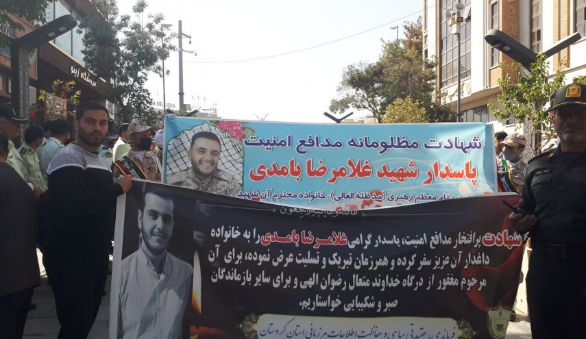 بازداشت عامل شهادت ‌پاسدار ‌غلامرضا بامدی‌