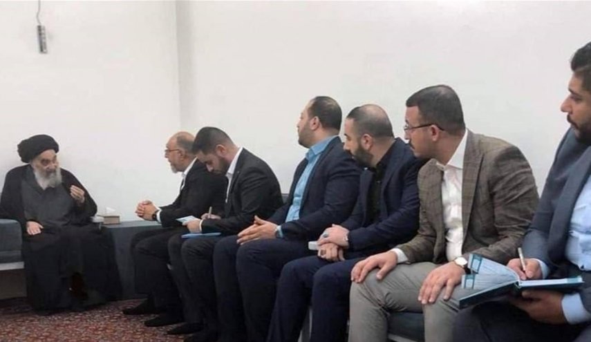 العراق: السيد السيستاني يلتقي وفدا من مؤسسة العين للرعاية