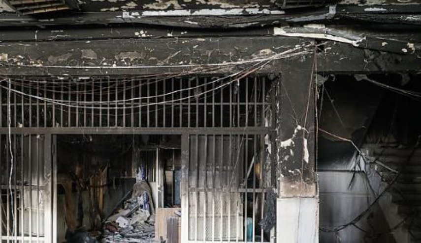 وفاة 4 آخرين من مصابي حريق سجن إيفين