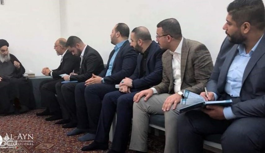جدیدترین تصویر از آیت‌الله سیستانی + عکس