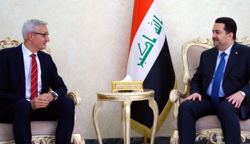 هذا ما قاله شياع السوداني  للسفير الألماني في بغداد