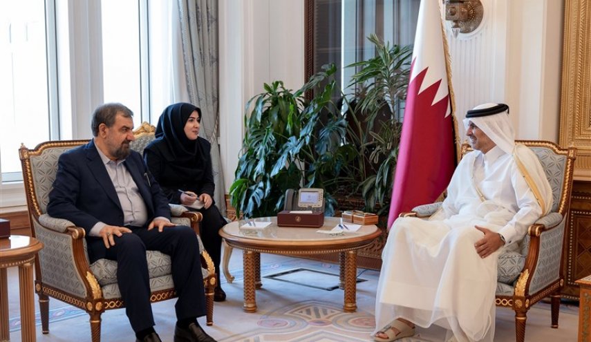 رضائي: العلاقات السياسية بين إيران وقطر نموذج لتنمية العلاقات التجارية والاقتصادية