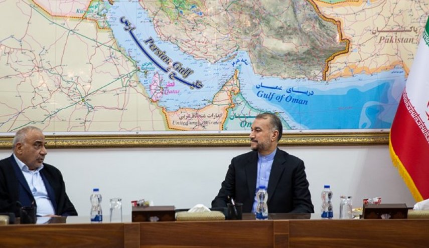 دیدار عادل عبدالمهدی با امیرعبداللهیان