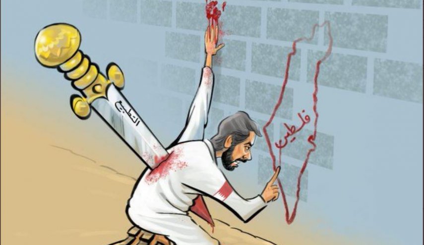 بالصورة.. هكذا تضامن المطبعون مع فلسطين