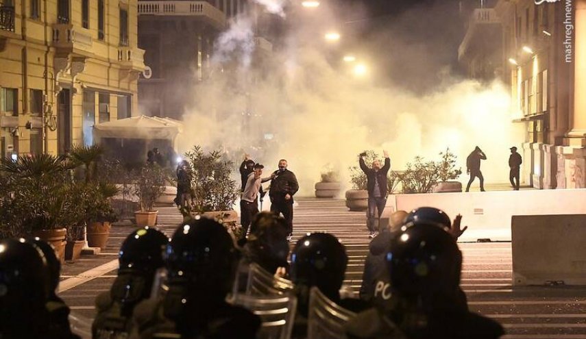 مدن إيطالية تشهد احتجاجات شعبية ضد العقوبات على روسيا

