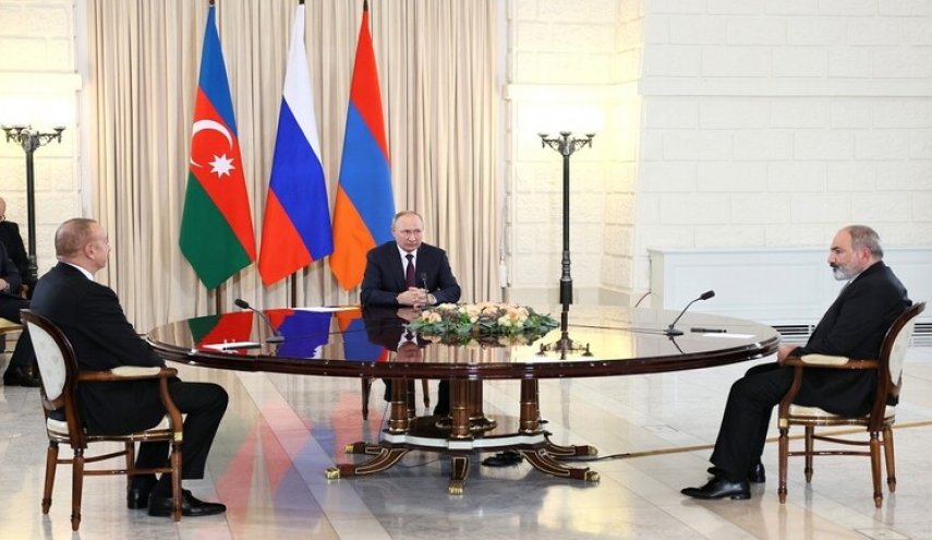 بوتين وعلييف وباشينيان يصدرون بيانا مشتركا