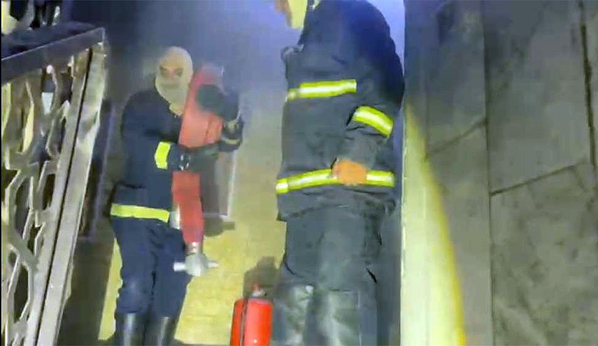 إخماد حريق في الكرادة وسط بغداد وإنقاذ 17 مواطنا