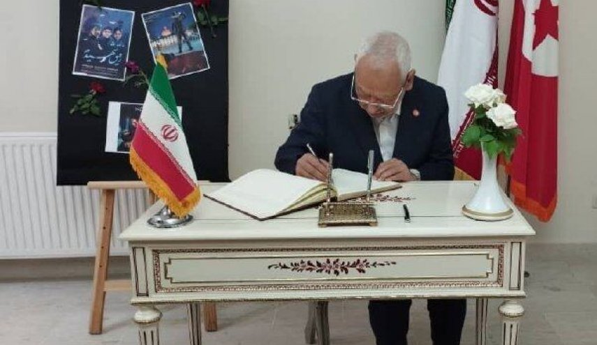 رهبر جنبش النهضه تونس حمله تروریستی شاه‌چراغ را محکوم کرد