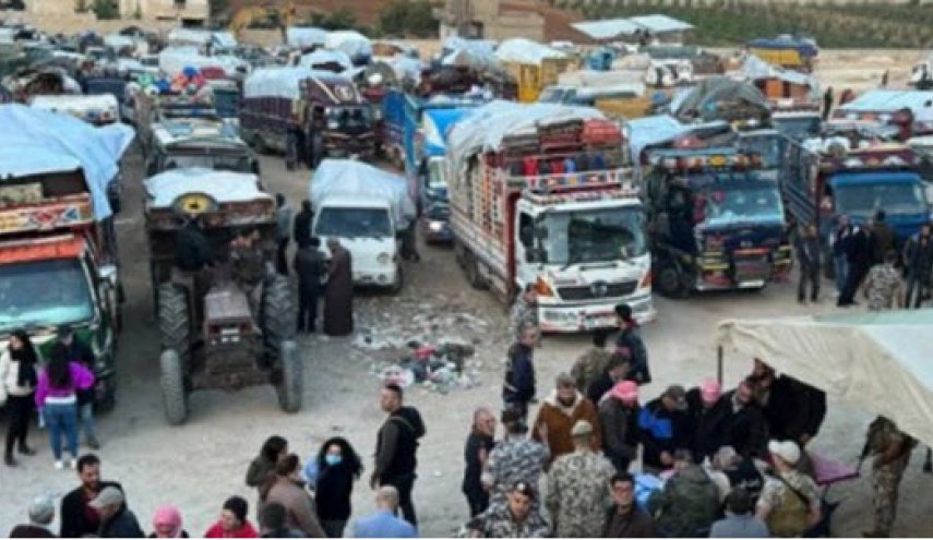 بازگشت دومین گروه آوارگان سوریه از لبنان به کشورشان