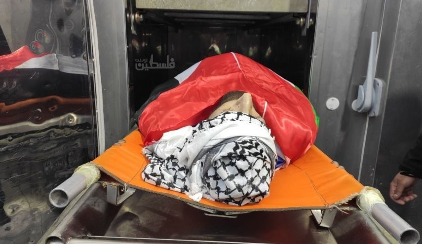 شهادت یک فلسطینی به ضرب گلوله صهیونیست‌ها در کرانه باختری