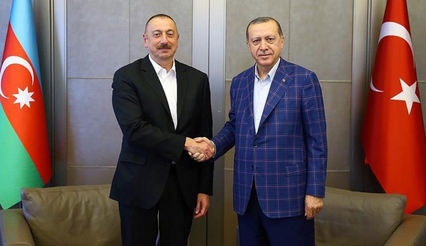 دیدار اردوغان با الهام علی‌اف پشت درهای بسته