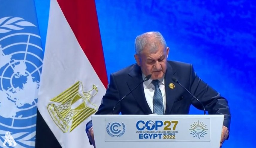 الرئاسة العراقية تصدر بيانا بشأن لقاءات رشيد في مصر والجزائر

