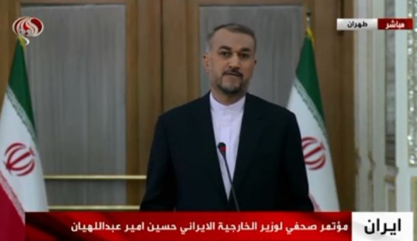 امیرعبداللهیان در نشست خبری: پیام‌ها بین ما و آمریکایی‌ها در حال تبادل است/ فعالیت 76 مرکز تروریستی در اقلیم عراق/ از خطوط قرمز خود در مذاکرات و توافق هسته‌ای عبور نکرده‌ایم/  تهدیدی متوجه ایران باشد نیروهای مسلح ما برای تامین امنیت ملی اقدام می‌کنند/ هیچ مدرکی مبنی بر استفاده از پهپاد ایرانی در اوکراین دریافت نکردیم/ درخواست‌های آژانس از ایران، عبور از خطوط قرمز ماست