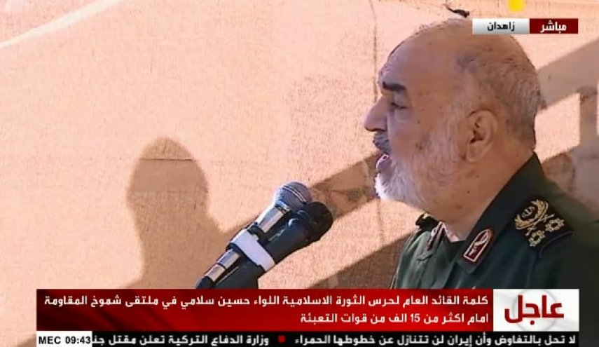 سردار سلامی در زاهدان: کشور در معرض جنگ جهانی عظیم است/ شاهد فروپاشی رژیم صهیونیستی خواهیم بود/ مردم سیستان و بلوچستان، نشانه‌های دقیق امت واحده هستند