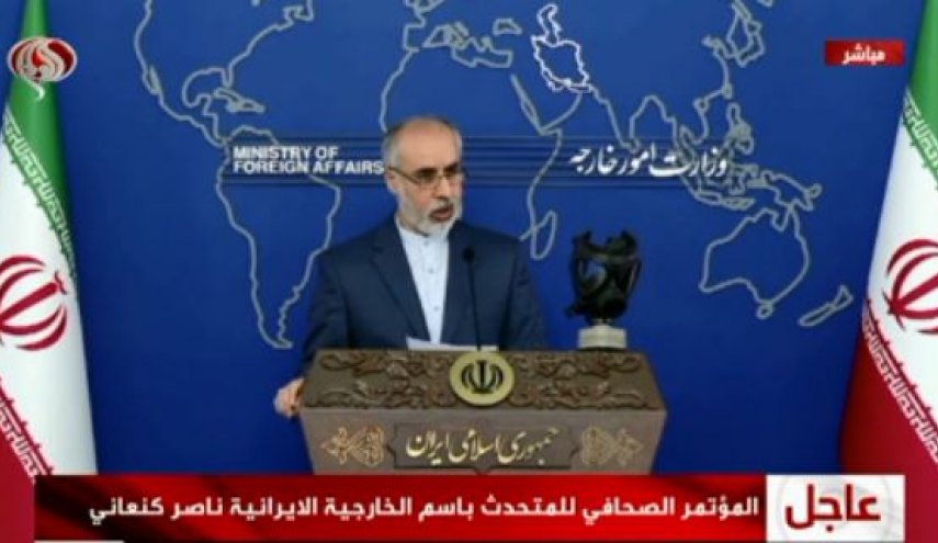 کنعانی: ایران با کمیته سیاسی حقوق بشر همکاری نمی‌کند/استقبال از استقرار نیروهای رسمی عراق در مرز اقلیم/ اقدام آمریکا در ارتباط با پرچم ایران غیرقانونی و جرم بود/ نخست‌وزیر عراق سه شنبه به ایران سفر می‌کند/ اقدامات غیرقانونی علیه ایران فراموش نمی‌شود