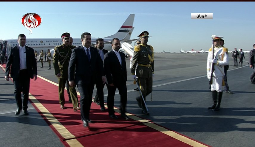 نخست وزیر عراق وارد تهران شد