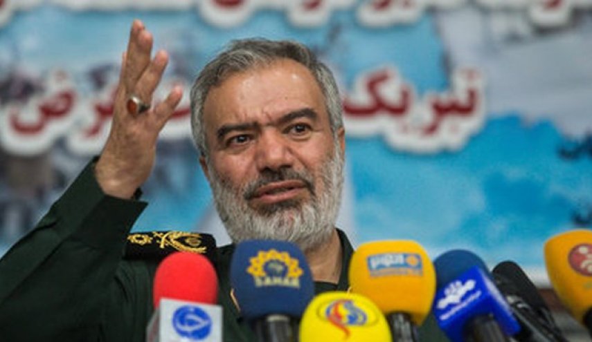 سردار فدوی:‌ سرشبکه‌های دستگیر شده در اغتشاشات مربوط به سرویس های جاسوسی آمریکا بودند