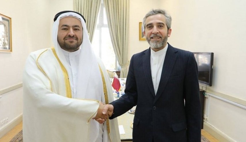 باقری در دیدار با همتای قطری: هر کشوری با مشی سیاسی غربی‌ها زاویه پیدا کند، متهم می شود