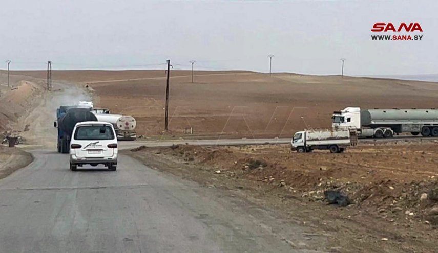 ادامه سرقت نفت سوریه توسط اشغالگران آمریکایی
