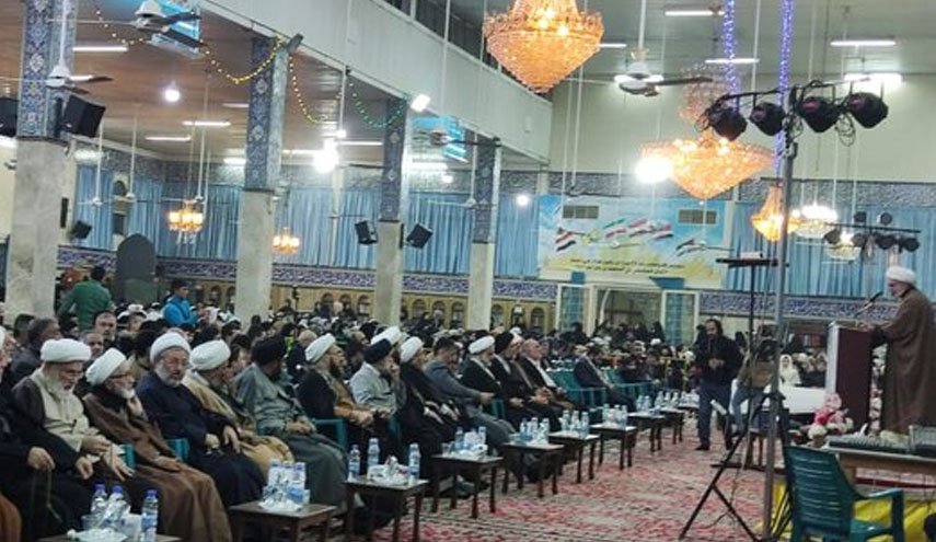 مراسم جشن میلاد حضرت زینب (س) در زینبیه دمشق